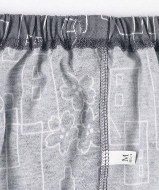 ワコール／睡眠科学 パジャマ 5分袖 半袖 8分丈 綿100%(本体) 天竺素材 レディース YDT152 睡眠科学／ワコール グレー