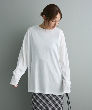 CRAFT STANDARD BOUTIQUE オーバーサイズロンＴｅｅ Off White