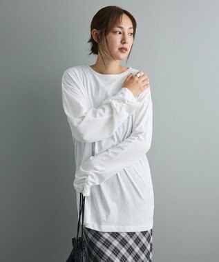 CRAFT STANDARD BOUTIQUE オーバーサイズロンＴｅｅ Off White