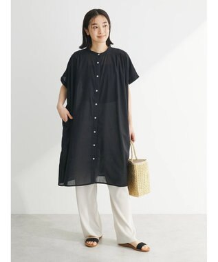 Green Parks BEST PRICE セルフカットプリーツパンツ Ivory