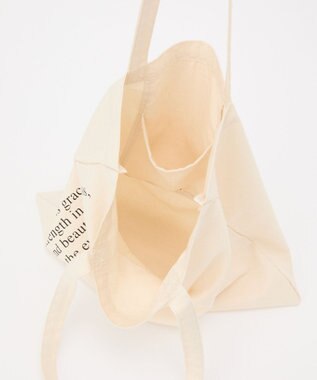 russet ［インフルエンサースタッフ企画］ロゴトートバッグ(Z-221) Kinari