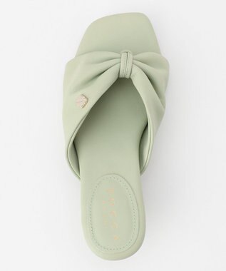 TOCCA CUSHION RIBBON SANDALS サンダル ライトグリーン系
