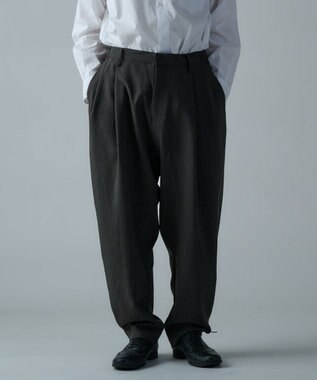 muuc スラックス チャコールグレー