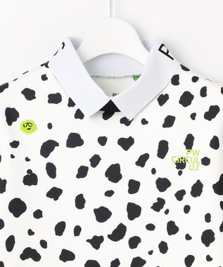 PW CIRCULUS 【WOMEN】スノーレオパード裏フリースモックネックT ホワイト系5