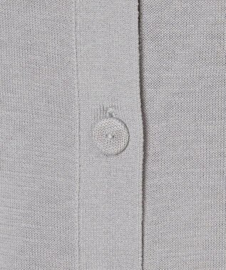 JOSEPH 【WEB&OUTLET限定・洗える】コットンシルクリブ　カーディガン Light grey