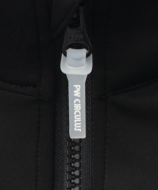 PW CIRCULUS 【MEN】カラーブロッキング プルオーバー ゴルフ ブラック系