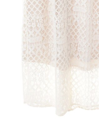 AMERICAN HOLIC レースキャミロングワンピース Ivory