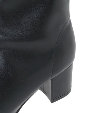 Green Parks ・ｍｉｎｉａ　ラウンドストレッチショートブーツ Black