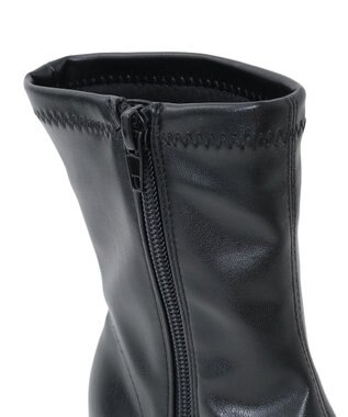 Green Parks ・ｍｉｎｉａ　ラウンドストレッチショートブーツ Black