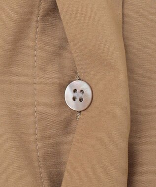 #Newans 【洗える】ラウンドフリルワンピース キャメル