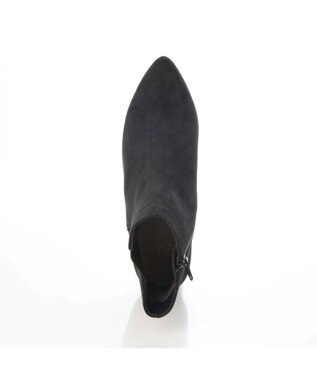 Riz raffinee <Riz raffinee>ポインテッドサイドゴアショートブーツ ブラックスエード