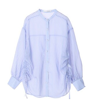 Green Parks ・ＥＬＥＮＣＡＲＥ　ＤＵＥ　ストライプシャツチュニック Blue