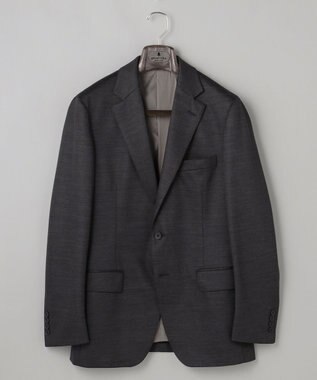 GOTAIRIKU セットアップ対応【洗える/ストレッチ/シワになりにくい】ウォッシャブルジャージー セットアップジャケット_無地（25年モデル） グレー系