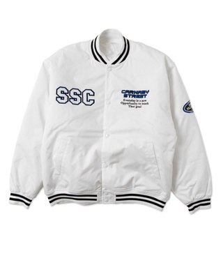 WEGO パテッドワッペンスタジャン ホワイト