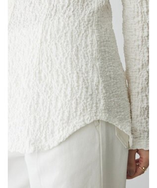 Green Parks AnriettMusee ふくれジャガードシャツ Off White