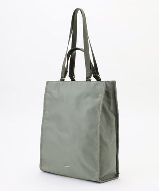 LA BAGAGERIE 縦長スクエアトート グレー