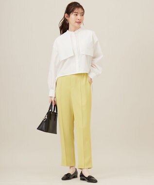 ANY SIS L 【UVカット・接触冷感・速乾】クロップトヨークハオリ シャツ オフ