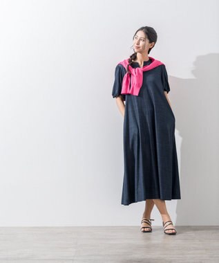 ONWARD Reuse Park 【23区】ワンピース春夏 ネイビー