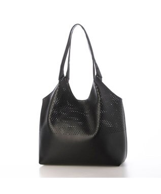 UNBILLION カシュカシュ cachecache / パンチングソフトトート ブラック