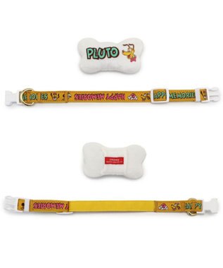 PET PARADISE ディズニー プルート 95周年 首輪 ３Ｓ 小型犬 イエロー