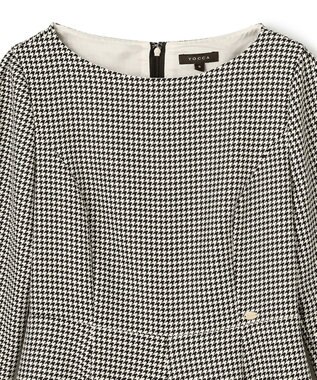 TOCCA 【00サイズあり・消臭】SWEET TEA TIME HOUNDTOOTH ドレス ブラック系5