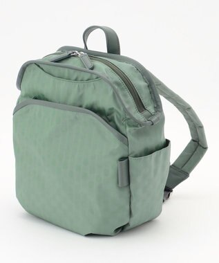Y'SACCS Polka Dots　パイピングポケットコンパクトリュック ライトグリーン