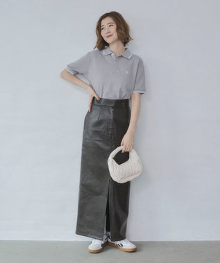 WEGO 【26年春夏新カラー登場/ユニセックス着用ITEM/SMLサイズ展開】U.S. POLO ASSN.別注ラインポロシャツ グレーその他