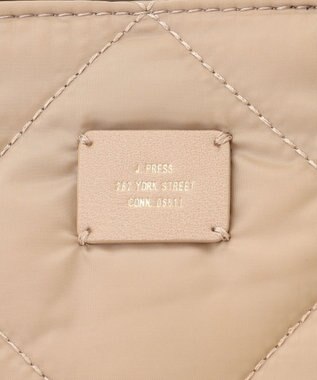 J.PRESS LADIES 【2way】ボンディングキルト トート バッグ 【WEB限定】ベージュ系