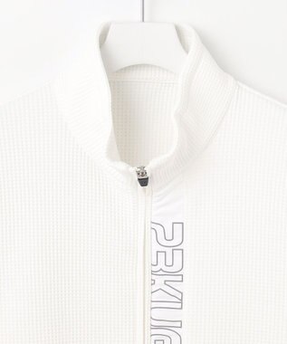 23区GOLF 【MEN/キングサイズ】【UVケア】ワッフル パーカー ホワイト系