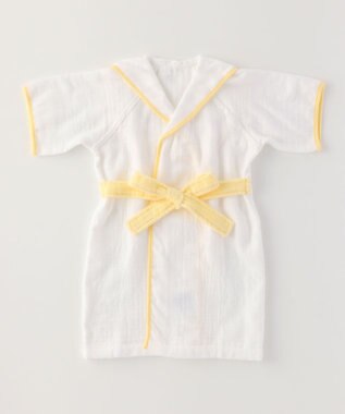 UCHINO マシュマロガーゼ&パイル　ベビーローブ　70cm