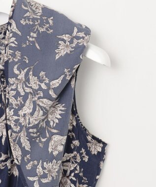 Feroux 【大好評につき新色・追加決定！】ウエストシャーリングデシン ワンピース ネイビー系1