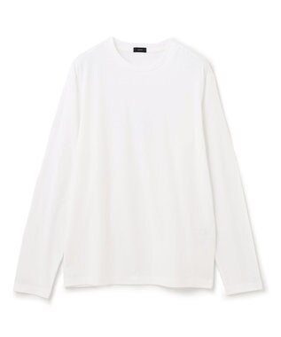 JOSEPH HOMME コットンプレーンジャージー　長袖Ｔシャツ ホワイト系
