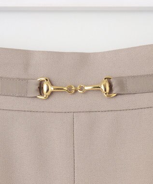 ANY SIS S 【低身長企画】ミニドビーフレア スカート ライトベージュ