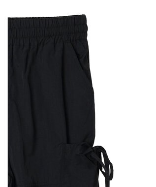 Green Parks ・ＥＬＥＮＣＡＲＥ　ＤＵＥリボンポケットカーゴパンツ Black