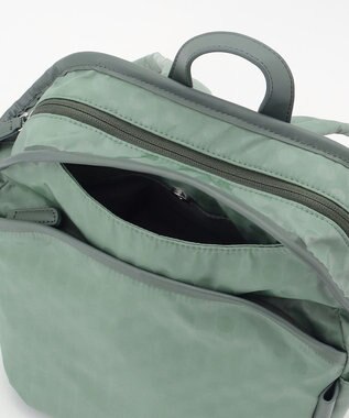 Y'SACCS Polka Dots　パイピングポケットコンパクトリュック ライトグリーン