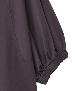 CRAFT STANDARD BOUTIQUE 接触冷感/UVカット スクエアボリュームスリーブプルオーバー Brown