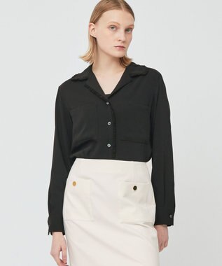  DANDELION / ギャザーフリルブラウス