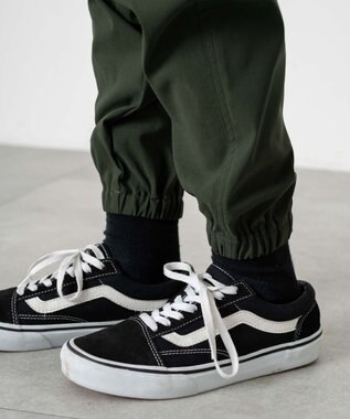 WEGO 【KIDS/ユニセックス着用ITEM】ストレッチベイカーパンツ（JUNIOR） カーキ