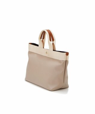 TOPKAPI 【Breath TOPKAPI】リプルネオレザー A4トートバッグ ペールベージュ
