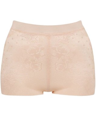 Wing ガードル 夏の汗ムレから解放 おなか押さえ ヒップアップ ウエストくいこみにくい 【ときはなつパンツ】 ショート丈 KQ2514 ウイング／ワコール ベージュ