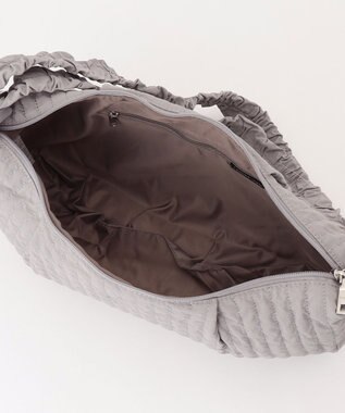 Y'SACCS 【Y’SACCS vous et】ギャザーショルダーヌビバッグ グレー