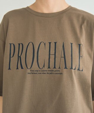 YECCA VECCA 【UVカット】ロゴBIGTee Khaki