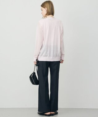 ICB 【先行予約】 リネンブレンドシアー カーディガン ライトピンク