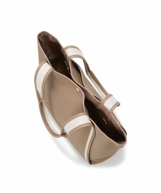 TOPKAPI 【TREASURE TOPKAPI】ソフトシュリンク テープハンドル A4 トート バッグ グレージュ