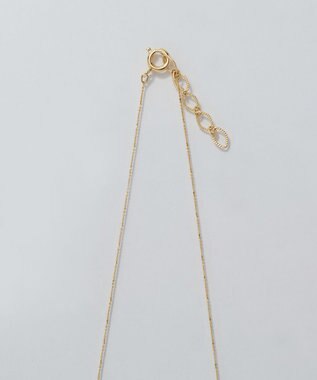Phoebe 【金属アレルギー対応】ストレートバービジューネックレス　ゴールド ゴールド
