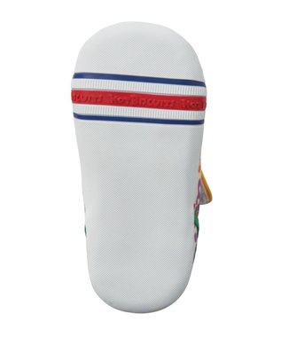 MIKI HOUSE HOT BISCUITS 【11.5-13.5cm】 ロゴ総柄 ファーストベビーシューズ マルチカラー