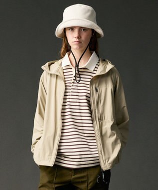 JOSEPH ABBOUD MOUNTAIN 【2wayストレッチ/軽量/ECO撥水】ドライ2wayストレッチ マウンテンパーカー ベージュ系