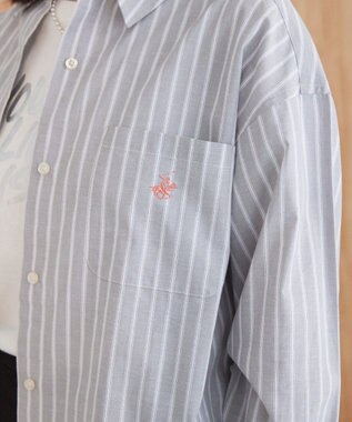 AMERICAN HOLIC BEVERLY HILLS POLO CLUB 別注ビッグシャツ Gray