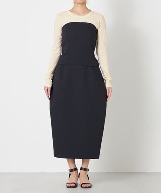 NAVE 【Nave・セットアップ可/洗える/吸水速乾】ドライチノ スカート ブラック系