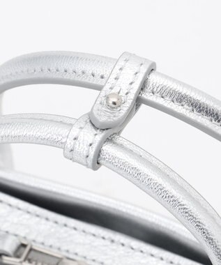 BEIGE， 【一部店舗限定】MARY AL TERNA /  RIKYU レザーショルダーバック Silver